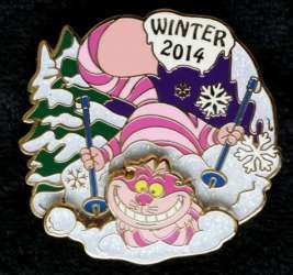3166 - Disney Parks Seasons - Winter - Cheshire Cat 2014 alternate image