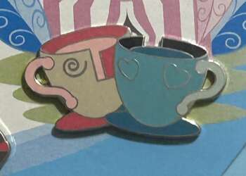 Click to view the Happiest Place on Earth Retro Framed Set - Teacups Only details