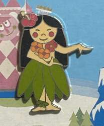 Click to view the Happiest Place on Earth Retro Framed Set - Hula Girl Only details