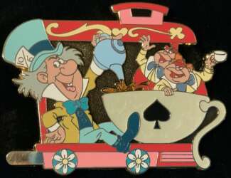 Mad Hatter, Tweedledee, and Tweedledum