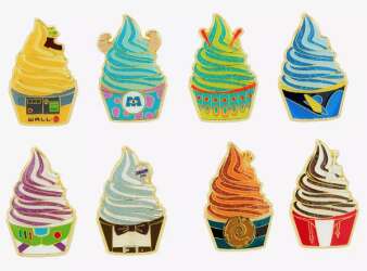 Disney Pixar Character Soft Serve Glitter - Unopened Mystery Box - LFLY