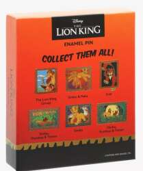 102372 - BoxLunch - The Lion King Framed Blind Box - Complete Series of 6 - Disney Licensed alternate image