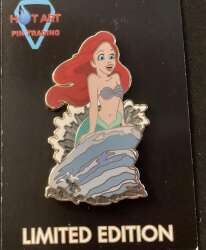 Ariel on a rock.  Hot Art