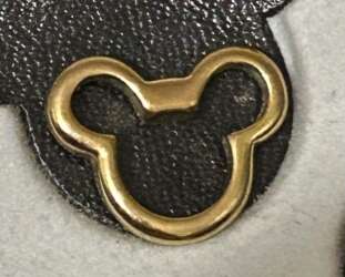 Disney Store Gold Mickey Mouse Pin Set - Silhouette