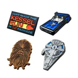102404 - SOLO: A Star Wars Story - Star Wars Solo Collector Enamel Pin 4-Pack - Disney Licensed alternate image