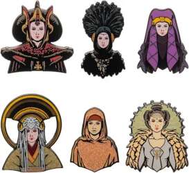 102432 - Star Wars: Episode I - The Phantom Menace - Queen Amidala 6 Pin Set - Disney Licensed alternate image