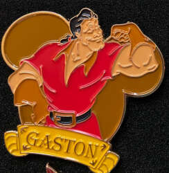 'The Bradford Exchange - Magical Moments of Disney Pin Collection Volume 2 - Gaston - DLIC'