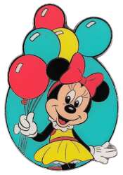 Minnie Mouse With Balloons