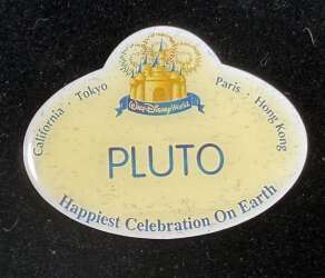 50th Anniversary Name Tags Set - Pluto Only