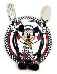 Click to view the Chef Mickey's Sign - Oversized Fork & Spoon details