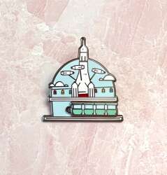 Vintage Tomorrowland sliding pin
