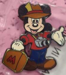 Click to view the Traveling Mickey with Suitcase and Camera details