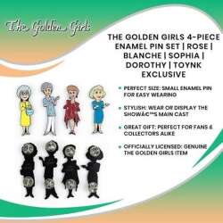 102615 - JustFunky Golden Girls - Toynk Toys Exclusive: The Golden Girls 4-Piece Set (Rose, Blanche, Sophia, Dorothy) - Disney Licensed alternate image
