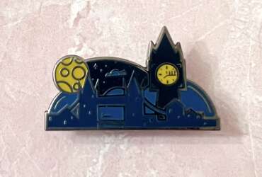 Click to view the Peter Pan London Skyline Pin details