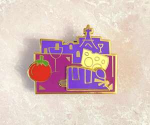 Ratatouille Ride Interactive Sliding Pin