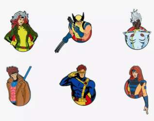 Complete Set of 6 Pins