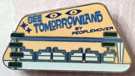 Click to view the Tomorrowland Peoplemover Pin details