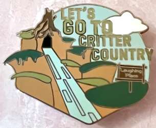 Critter Country Frontierland Ride Pin