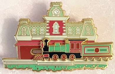 Click to view the Magic Kingdom Train Station Interactive Sliding Pin details