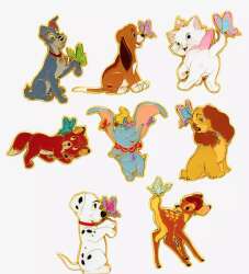 Complete Set of 8 Pins