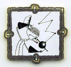 Dr. Finkelstein Scratching His Brain Frame