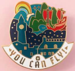 You Can Fly Pin
