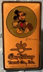 Mickey Mouse with Suitcase