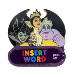 Malificent, Ursula, Cruella, Evil Queen