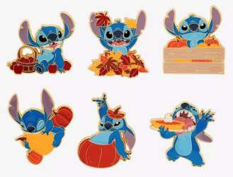 102757 - BoxLunch - Lilo & Stitch Fall Activities Blind Box - Unopened Mystery Box - Loungefly alternate image