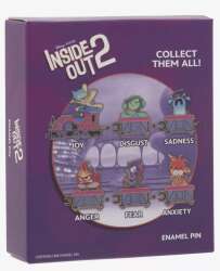102771 - BoxLunch - Inside Out 2 Train Mystery Collection - Complete 6 Pin Full Train Set - Disney Licensed alternate image