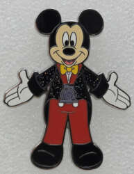 Celebrating 25 Years of Disney Pin Trading - Mickey Mouse Pin Trader Plush - MLT