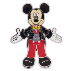 'Celebrating 25 Years of Disney Pin Trading - Mickey Mouse Pin Trader Plush - MLT'