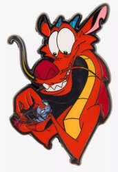 Click to view the Loungefly Disney Mulan Mushu Cri-Kee Enamel Pin details