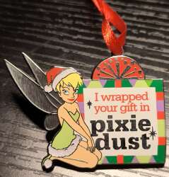 5387 - Christmas 2016 - Tinker Bell christmas i wrapped your gift in pixie dust - Disneyland Resort Paris alternate image