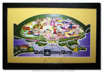 84723 - Retro Walt Disney World Resort Collection - Retro Walt Disney World Framed Set - Walt Disney World alternate image