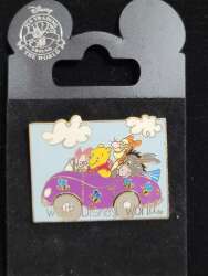 Pooh and friends in car with honey bees