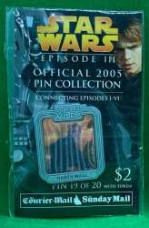 'Courier Mail - 2005 Star Wars Episode III - Darth Maul (#19 of 20) - DLIC'