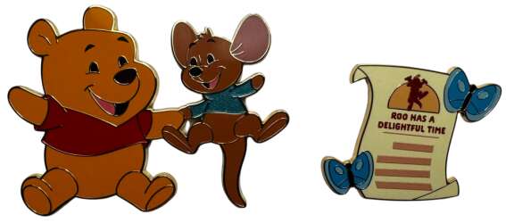 103104 - Winnie the Pooh Hundred Acre Wood Series - Roo Has a Delightful Time - Pooh and Roo alternate image