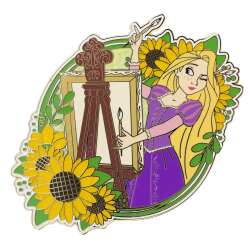 Tangled - Rapunzel Paint Sunflowers