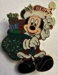 Mickey Santa Claus with Sack of Presents (Jeweled)