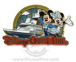 103181 - Disney Cruise Line - Mickey and Minnie in Formal Attire with Ship - Disney Cruise Line alternate image