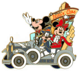 'Disney’s Stars ‘N’ Cars - Mickey, Minnie and Goofy - DLP'