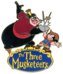 Captain Pete and Mickey Swordfighting