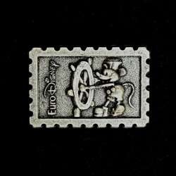 Steamboat Willie Stamp (pewter/silver, hat-visible version)