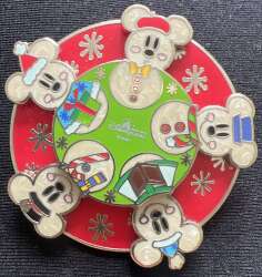 A Sparkling Christmas - Snowman Mickey Spinner