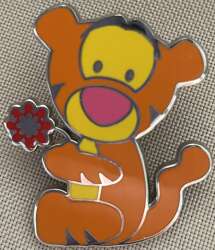 Click to view the Tigger with flower details