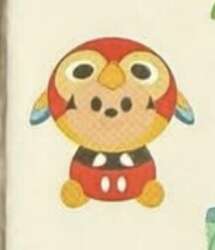 Mickey with Tiki Bird Hat