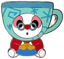 Click to view the White Rabbit with Teal Tea Cup Hat details