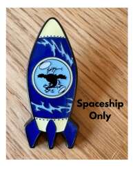 103611 - BoxLunch - Lilo & Stitch Experiment Cousins & Spaceships Blind Box Pin Set - Sparky's Spaceship - Only - Loungefly alternate image