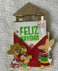 'Epcot Holidays Around The World - Donald Duck, Jose Carioca, and Panchito Pistoles - WDW'